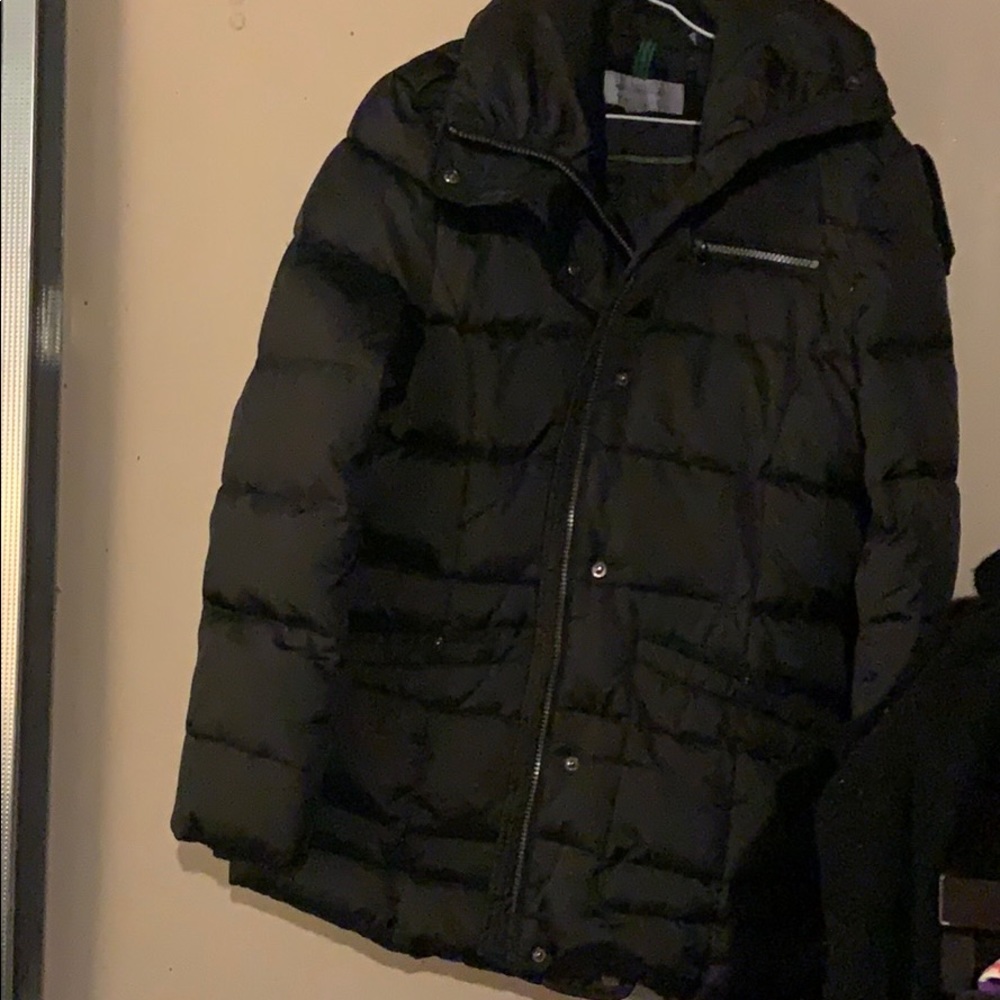 Marc New York by Andrew Mark black puffer coat L